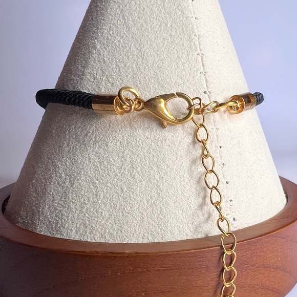 Amethyst adjustable bracelet - Picture 3 of 3